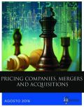 Pricing Companies, Mergers and Acquisitions